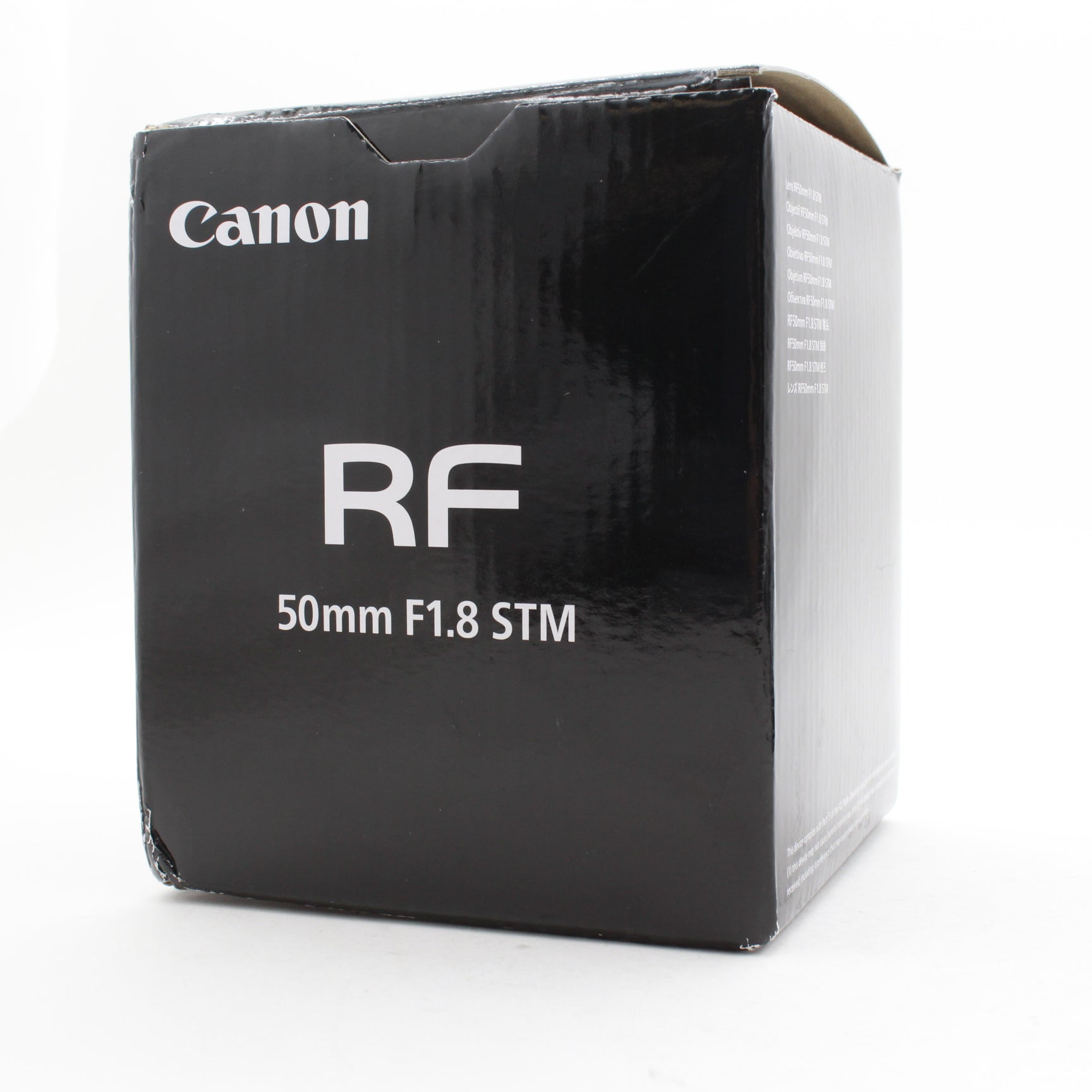 Open Box Canon RF 50mm f/1.8 STM Lens - Premium Fast Prime Lens for Portraits, Low Light & Street Photography | Compatible with EOS R Cameras