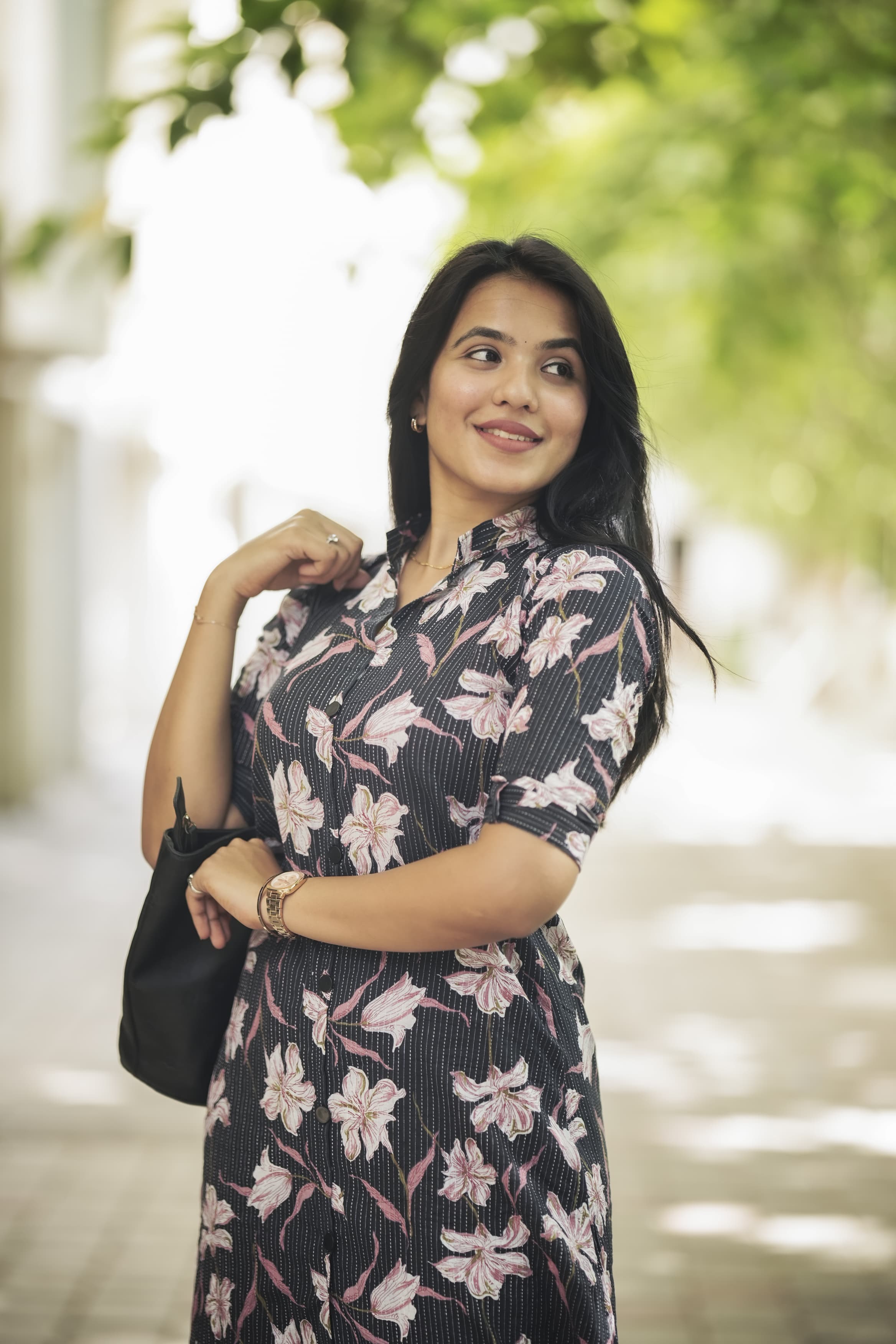 DD671 Mahima Pure Cotton Kurti for Women - Comfortable & Stylish Indian Ethnic Wear for Casual Outings, Festivals & Daily Wear