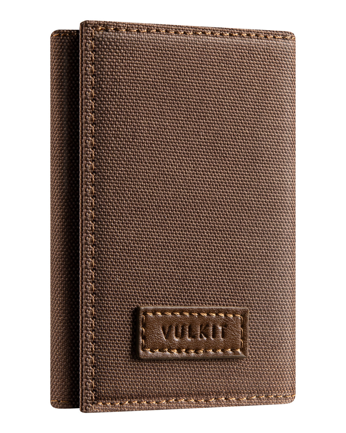 VW108 Minimalist Trifold Wallet for Men - RFID Blocking Leather Wallet with ID Window & Zipper Pocket - Slim Bifold Wallet for Cash, Cards & Coins - Perfect for Travel, Business & Everyday Use