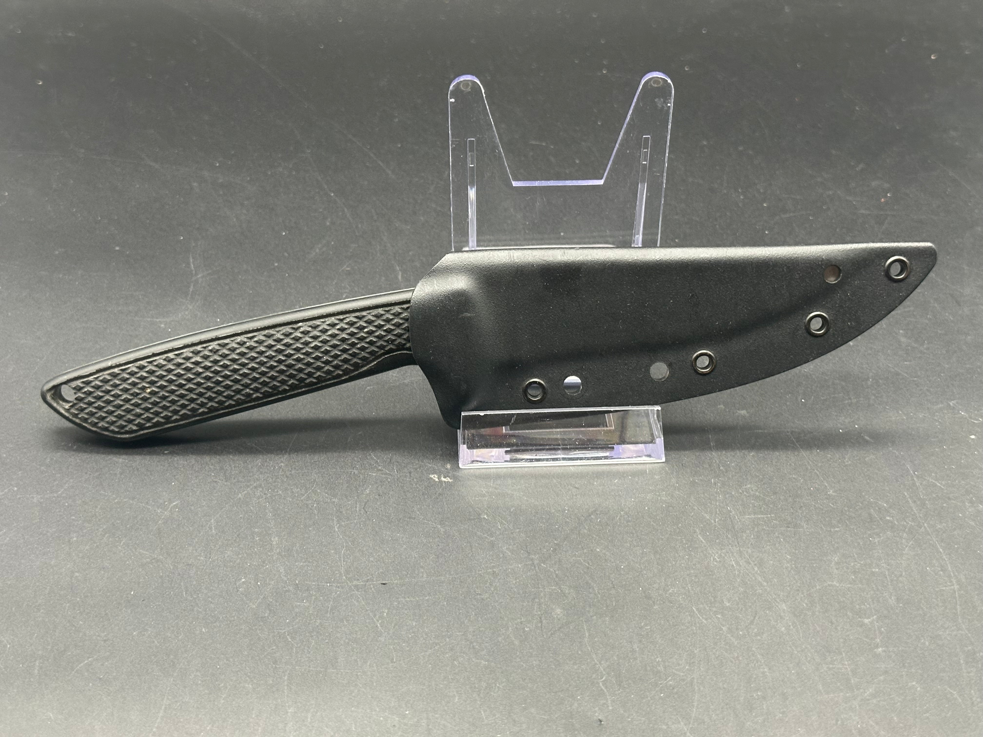 Spyderco Waterway Fixed Blade Knife - LC200N Stainless Steel, Corrosion-Resistant, Full Tang - Ideal for Fishing, Hunting, and Outdoor Survival