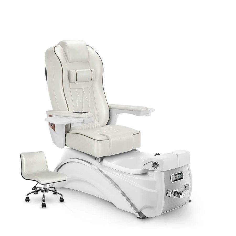 ELITE® Professional Pedicure Spa Chair for Salons & Spas - Comfortable Massage Footrest, Adjustable Height - Perfect for Nail Salons, Pedicure Services & Home Spa Relaxation
