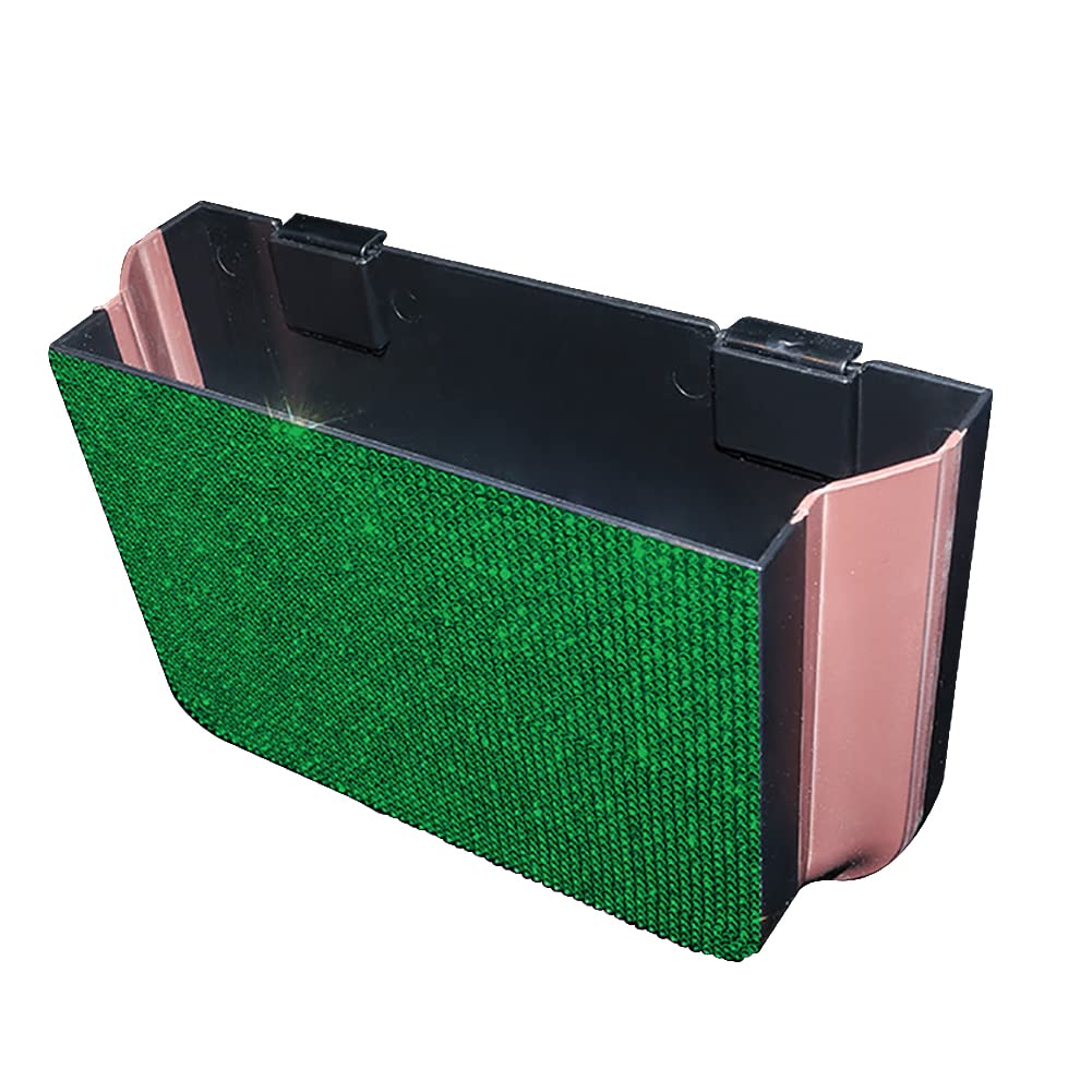 Zcargel Bling Bling Car Trash Can - Portable Car Garbage Bin & Backseat Organizer with Multifunctional Storage | Car Accessories for Office, Kitchen, Bedroom & Home | Perfect for Road Trips, Daily Commute & Home Organization