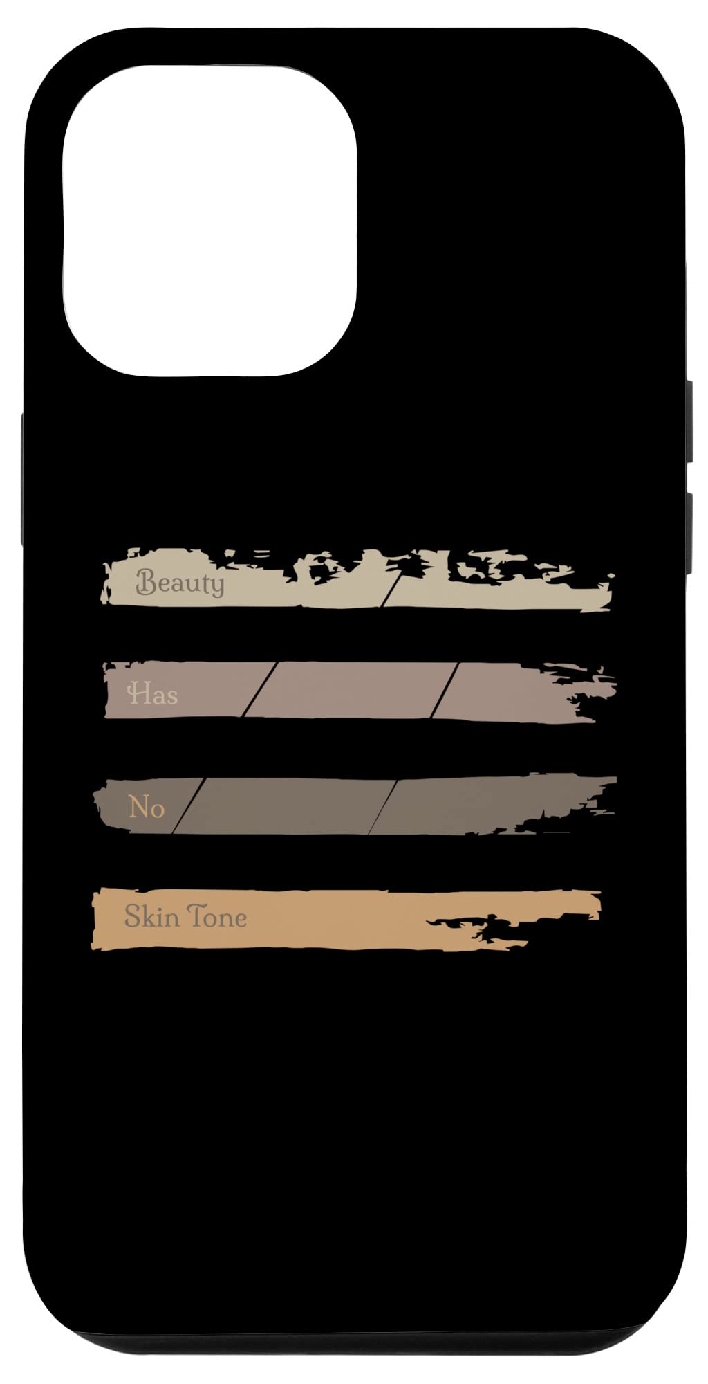 iPhone 12 Pro Max Case with Melanin Quote Slogan - Empowering Skin Tone Beauty - Perfect for Daily Use & Black History Month Celebration