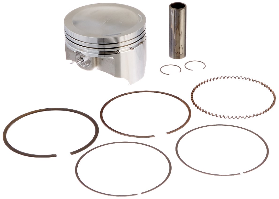 Wiseco 4466M07400 74.00mm 10.5:1 High Compression Piston Kit for 253cc Motorcycle Engines - Perfect for Performance Upgrades & Engine Rebuilds