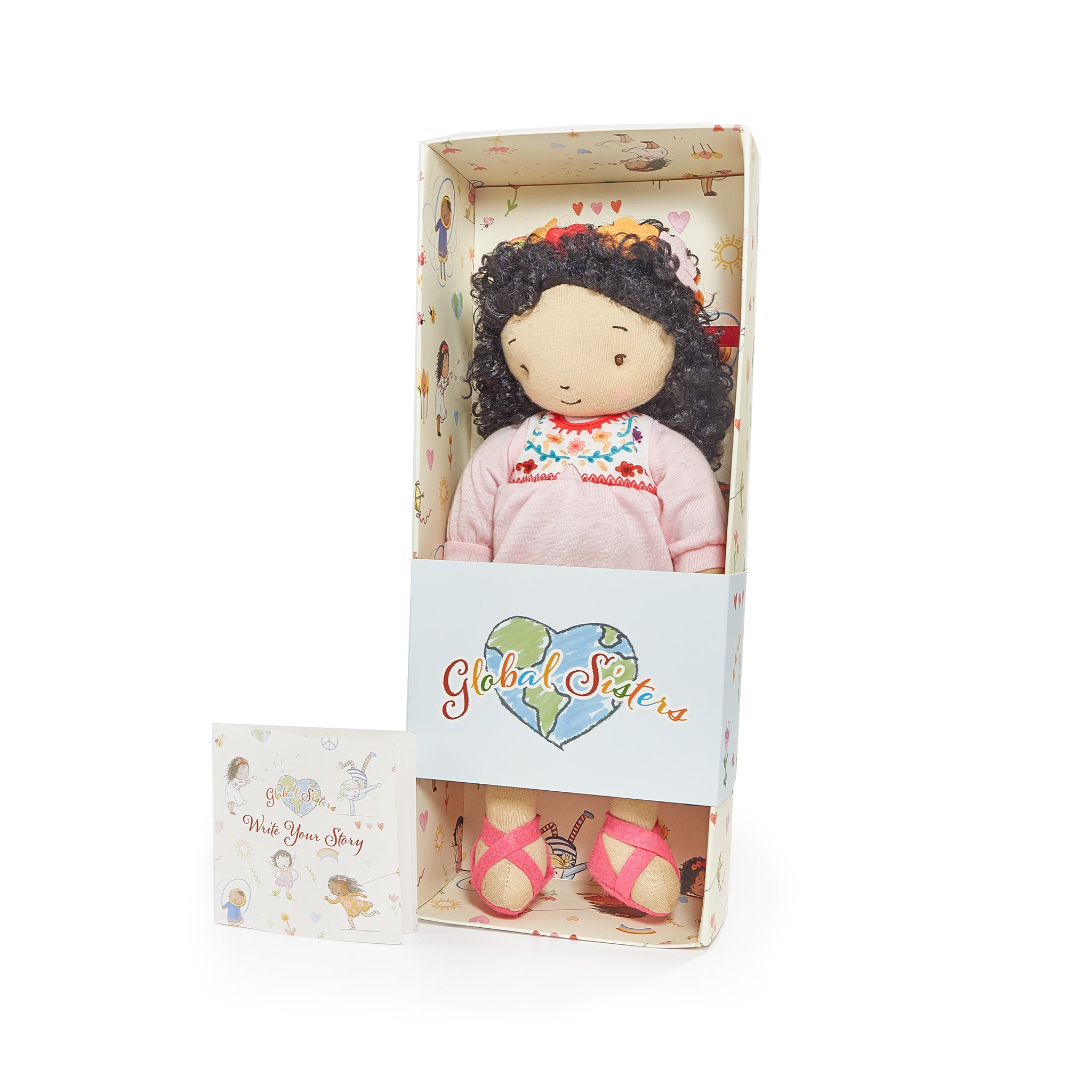 Araceli Global Sisters Doll - Collectible Retired Doll for Display & Gifts | Perfect for Doll Collectors, Home Decor, and Special Occasions