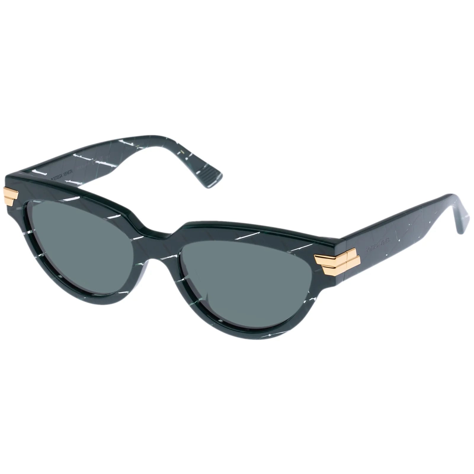 Bottega Veneta BV 1035 004 Green Sunglasses - Luxury Designer Shades for Women & Men - Perfect for Outdoor Activities, Beach & Fashion Statement