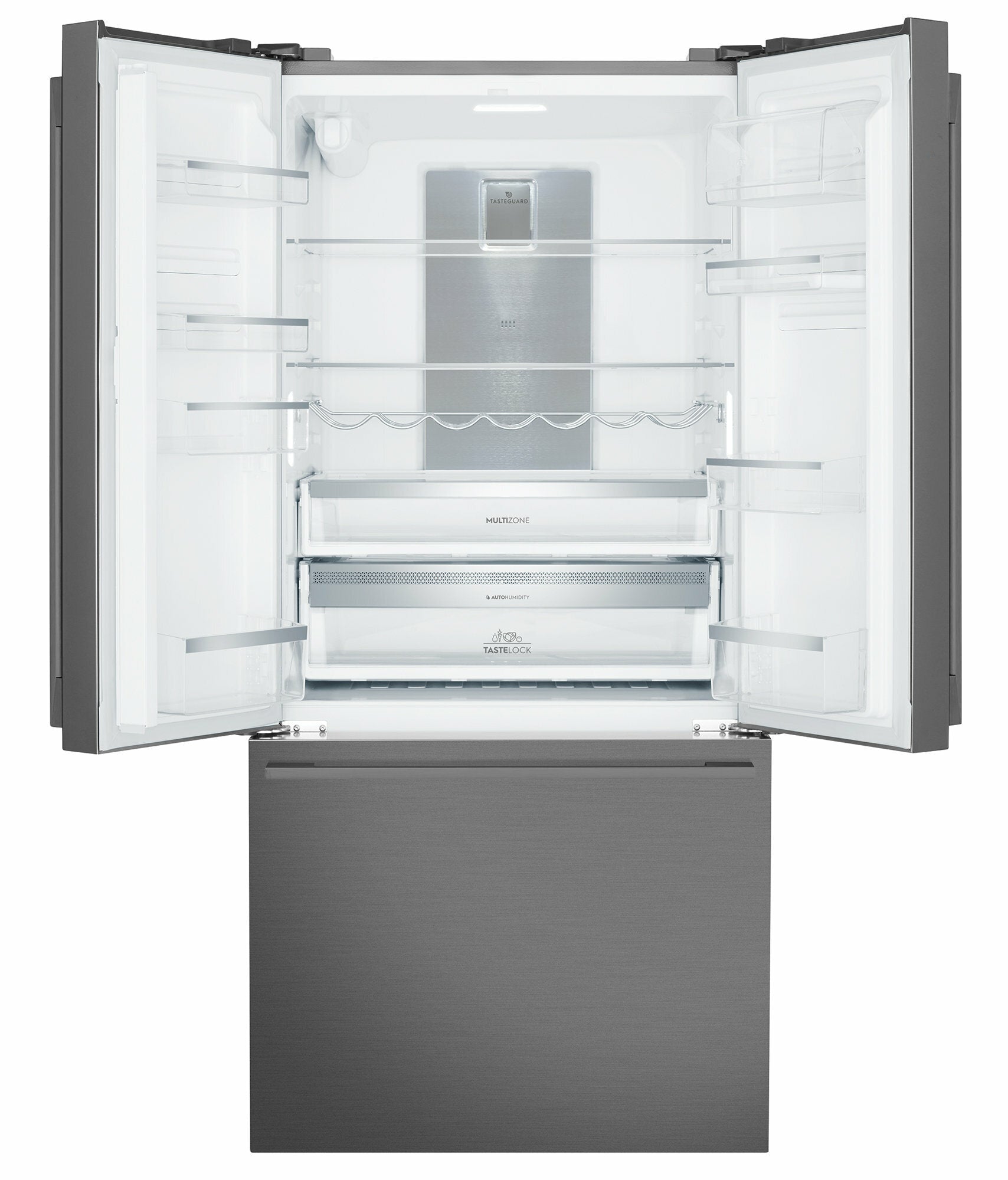 Electrolux 491L French Door Frost Free Refrigerator EHE5267BC - Energy Efficient Large Capacity Fridge for Modern Kitchen & Open Plan Living Spaces