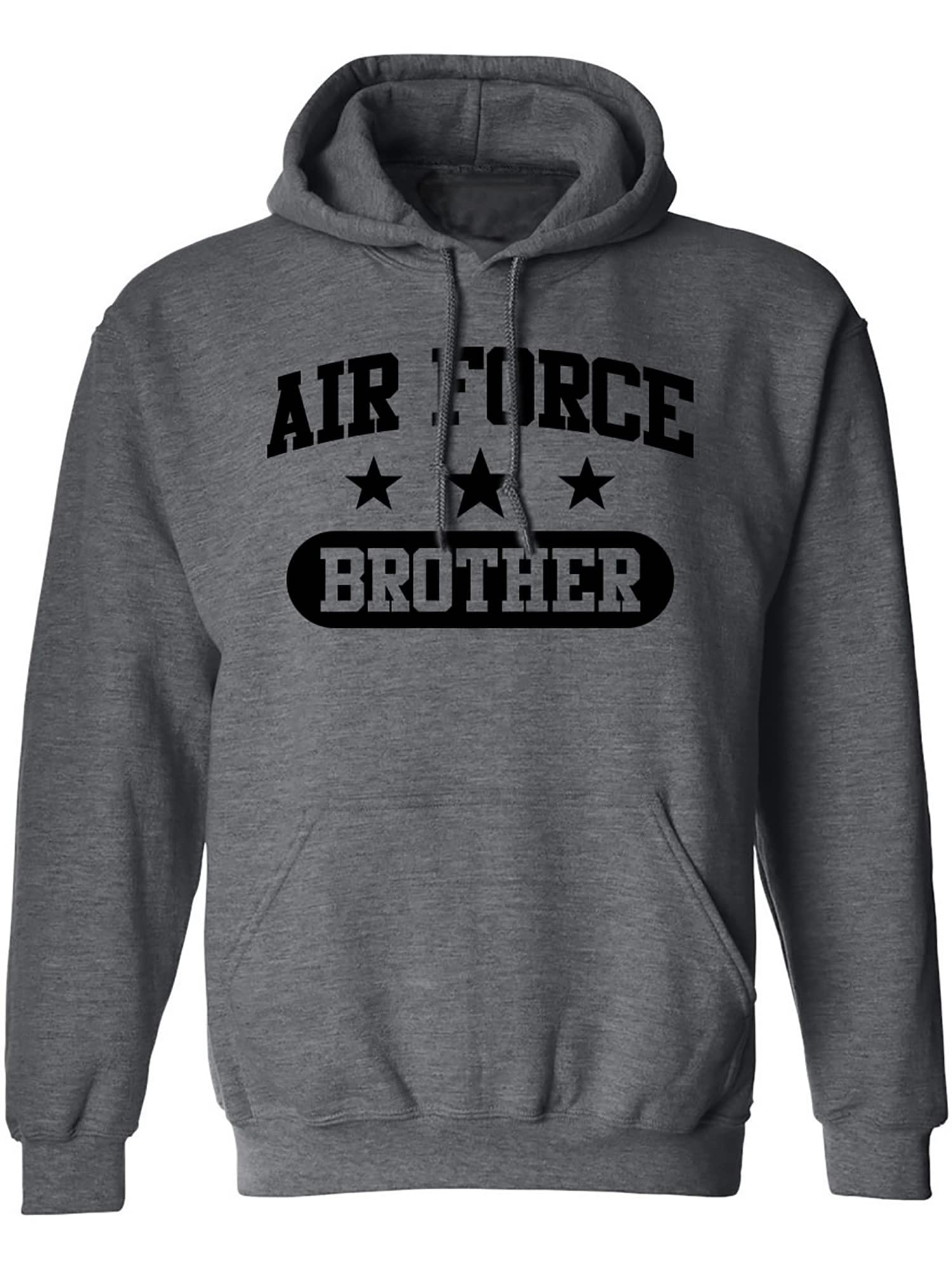 ZeroGravitee Air Force Brotherhood Hooded Sweatshirt - Men's Military Style Pullover Hoodie for Casual Wear & Outdoor Activities