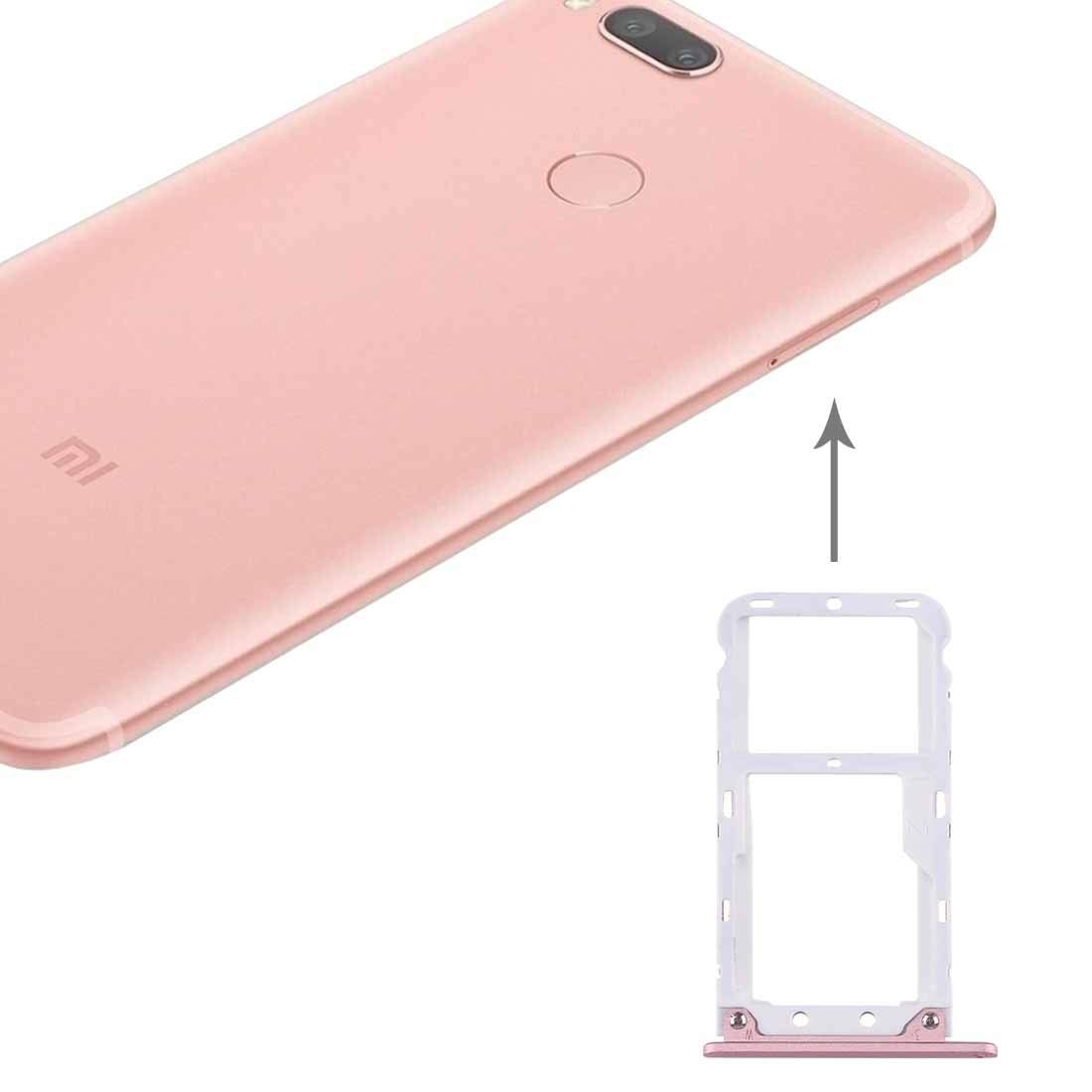 Original Xiaomi Mi 5X / A1 SIM & TF Card Tray Replacement - Red & Rose Gold Options | Perfect for Phone Repair, SIM Card Replacement, and Memory Expansion