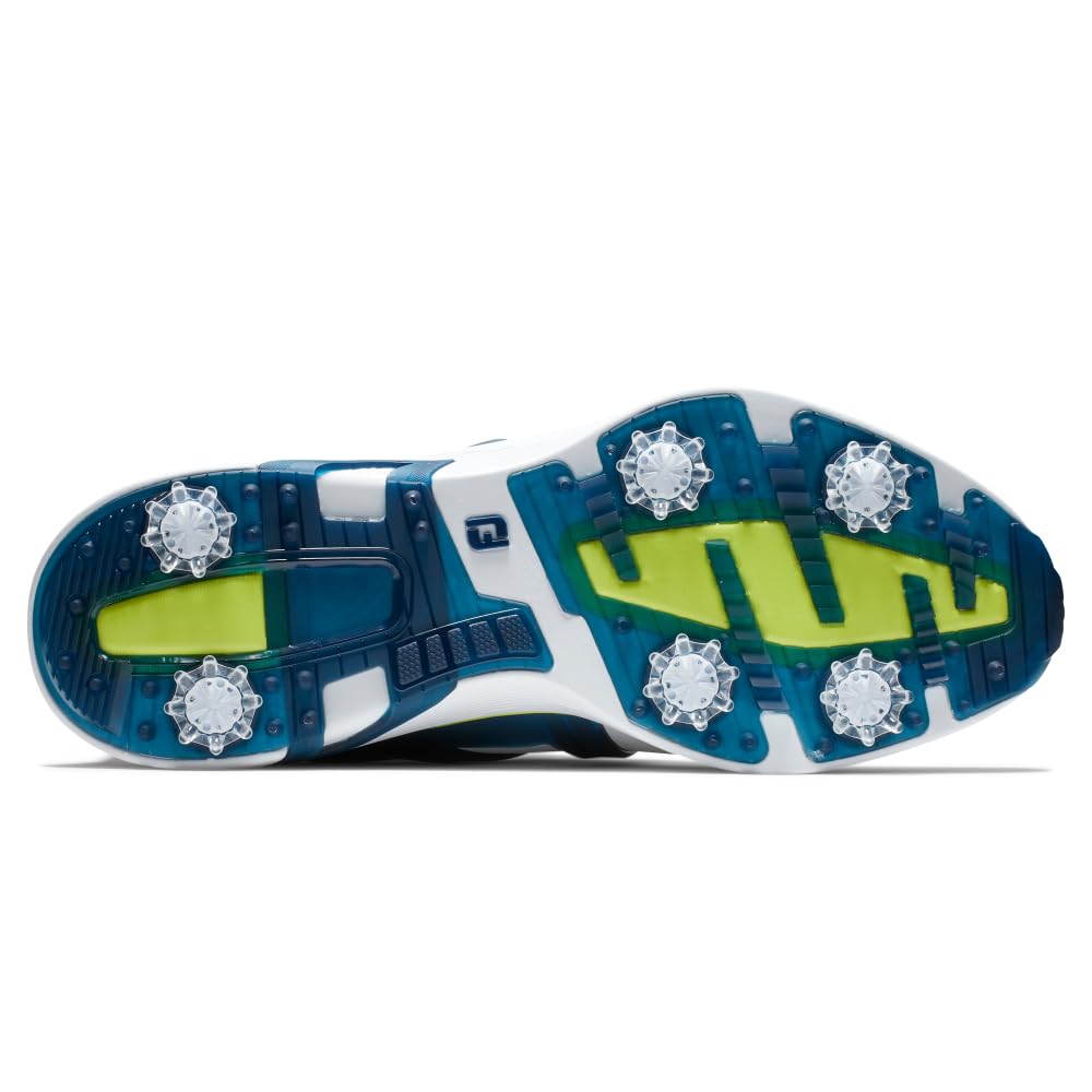 FootJoy Men's Hyperflex Golf Shoes - Lightweight, Waterproof & Comfortable Spiked Golf Shoes for Men | Perfect for Walking the Course & All-Day Play