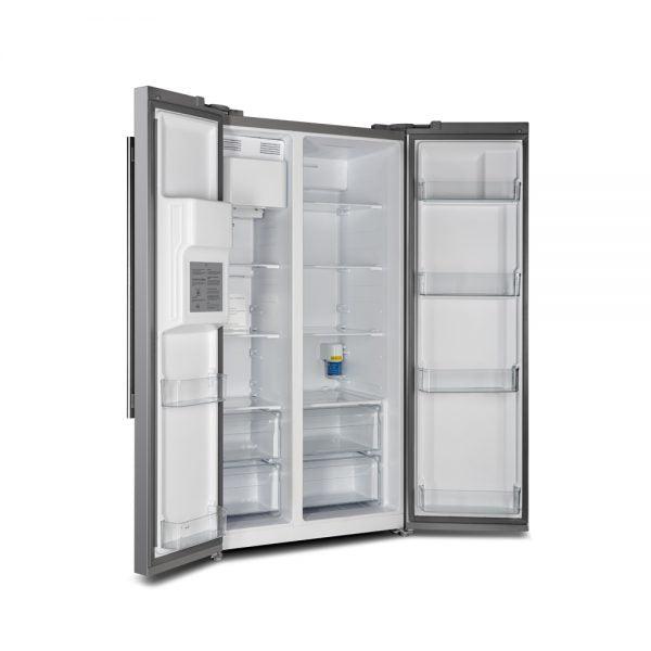 Forno 36-Inch 20.0 cu. ft Counter Depth Side by Side Refrigerator with Water and Ice Dispenser - Stainless Steel (FFRBI1844 36SB) | Perfect for Modern Kitchens, Entertaining & Family Use
