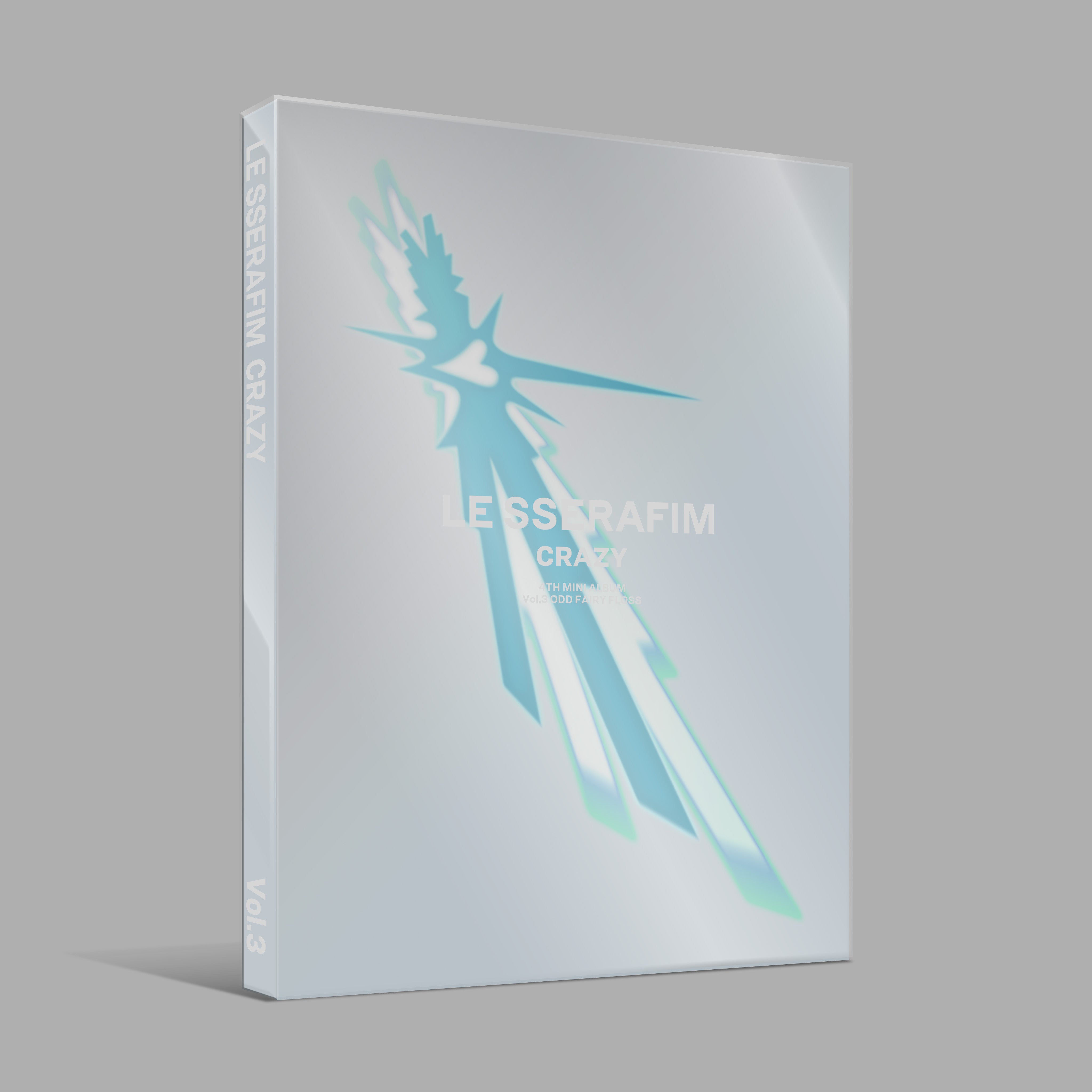 LE SSERAFIM 4th Mini Album 'CRAZY' - K-Pop Music CD + Photobook | Perfect for K-Pop Fans, Collectors & Gift Giving