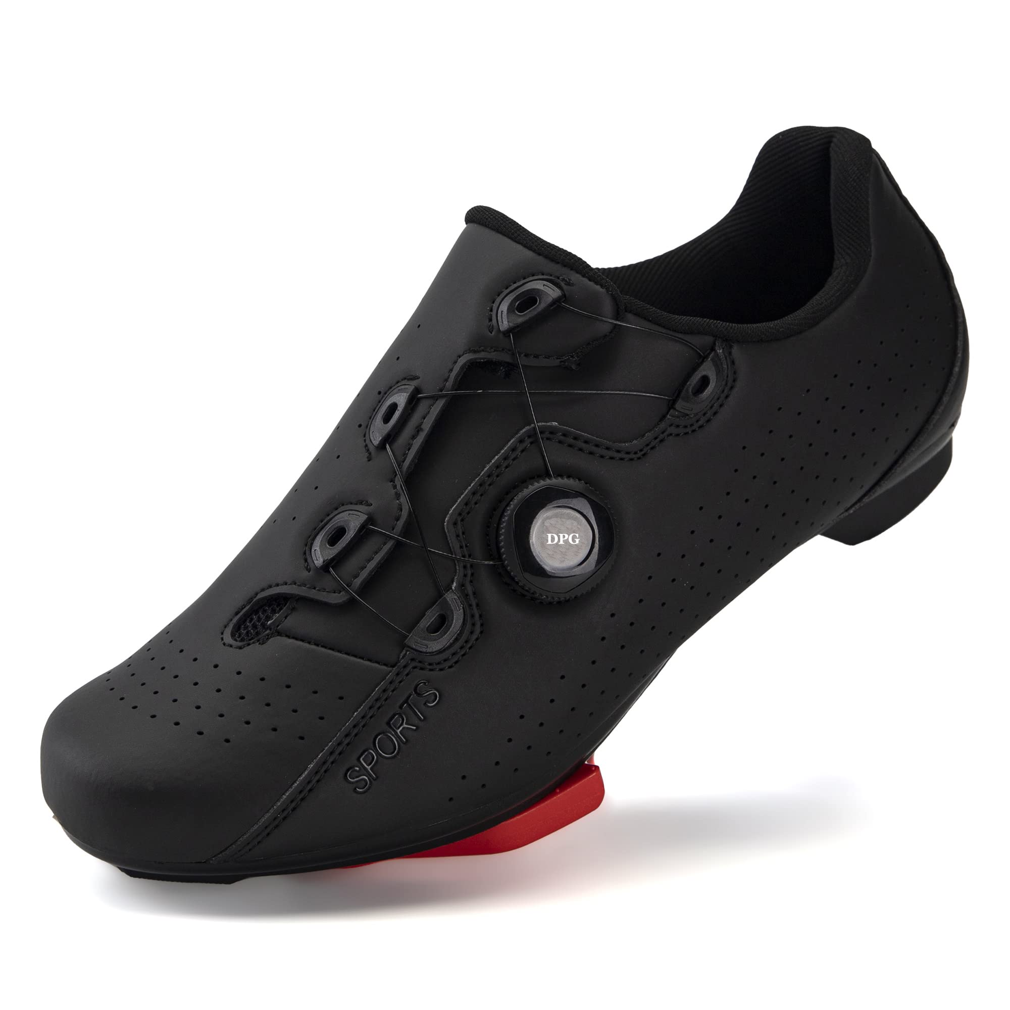DBPUBG Cycling Shoes for Men & Women - Peloton Compatible Road Bike Shoes for Indoor & Outdoor Riding