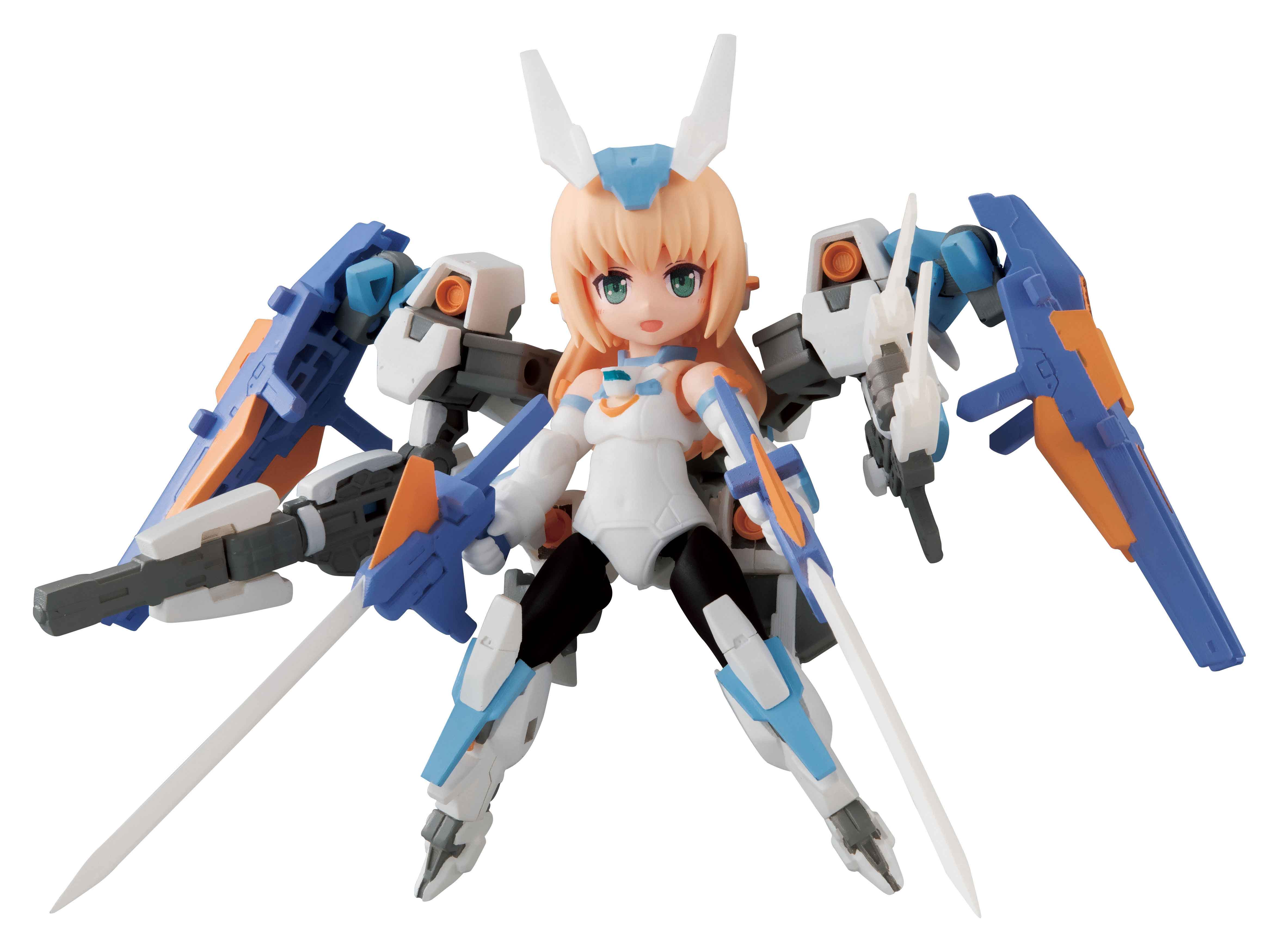 Desktop Army Vol 8 Frame Arms Girl KT 240F Baselard Series - 4-Piece Trading Figure Box Set | Anime Collectibles for Display & Gaming Scenes