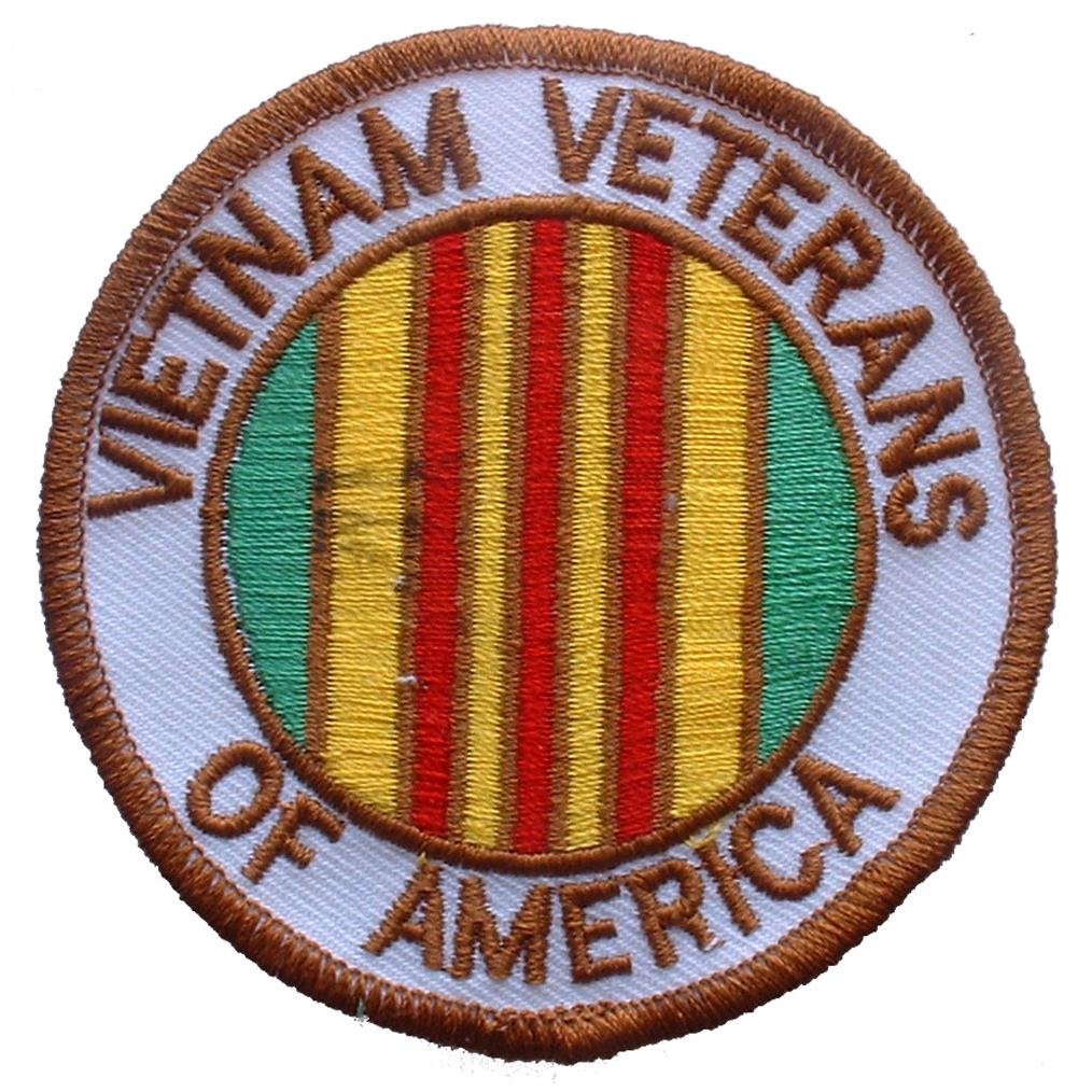 Vietnam Veterans of America Patch - Red & White 3 Inch Military Emblem - Perfect for Jackets, Hats & Backpacks - Show Patriotism & Support for Veterans