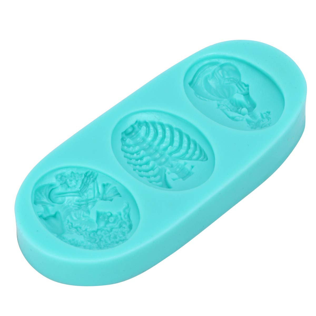 Halloween Skull Stencil Silicone Mold - 1PC Cake Fondant Chocolate Baking Decorating Tool for Halloween Party, DIY Desserts & Spooky Treats