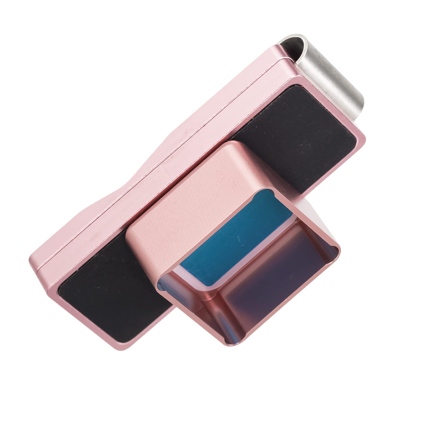 Jadeshay Magnetic Billiard Chalk Holder - Portable Mini Aluminum Cue Tip Chalk Carrier with Clip - Rust-Resistant & Mess-Free Chalk for Pool, Snooker & Game Room Accessories - Perfect for Bars, Home Pool Tables & Professional Players