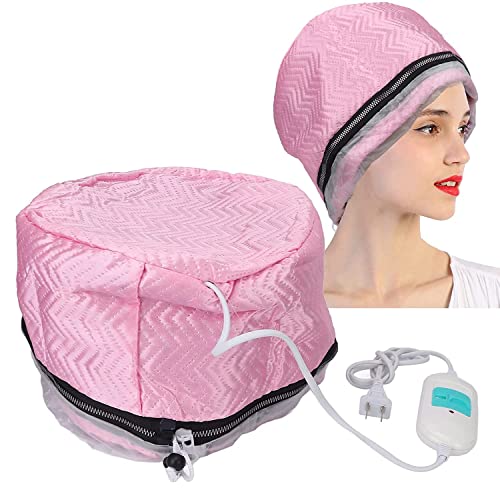 Thermal Hair Treatment Cap with Adjustable Temperature Control - Deep Conditioning Spa Heat Cap for Hair Nourishment & Repair - Perfect for Home Salon, Professional Use & DIY Hair Care Routine