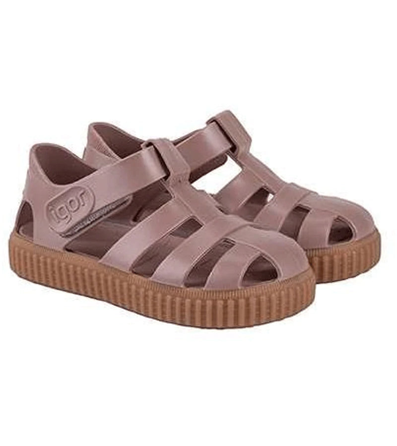 Igor Girl's Nico Caramelo Sandal - Pink | Comfortable & Stylish Summer Sandals for Girls | Perfect for Beach, Pool & Outdoor Play