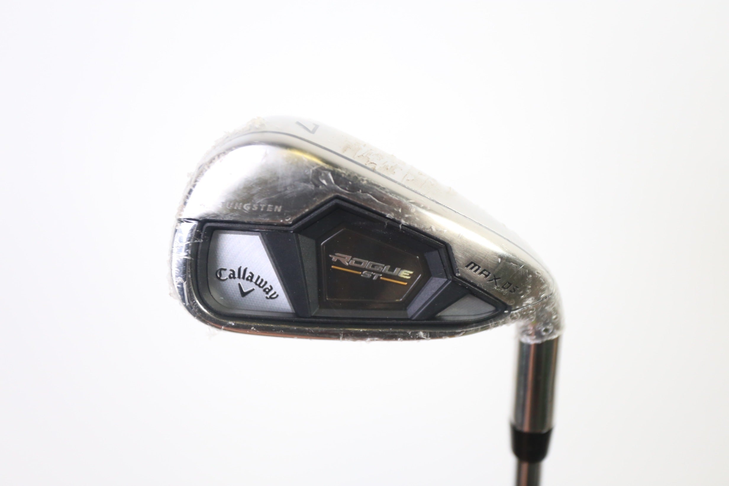 Used Callaway Rogue ST MAX OS 7 Iron Golf Club - Right Handed Stiff Flex for Men | Perfect for Driving Range Practice & Mid-Handicap Players