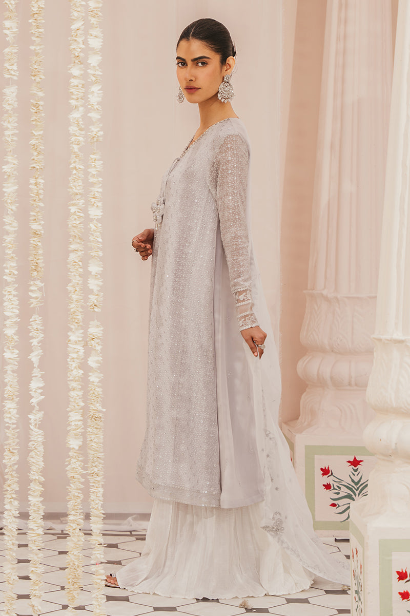 Stylish Lunar Rock 2-Piece Set (Shirt & Dupatta) for Women | Elegant Ethnic Outfit | Perfect for Festivals, Weddings & Special Occasions