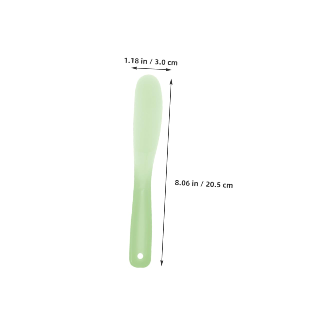 20pcs Reusable Green Makeup Spatula Set - Cosmetic Mixing Tool for Foundation, Lipstick & Cream Blending - Perfect for DIY Makeup, Salon & Professional Use