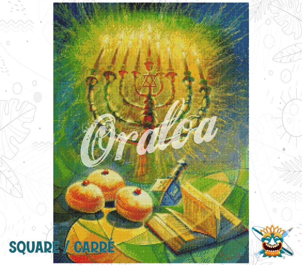 Hanukkah The Festival of Lights - Jewish Holiday Menorah Candles & Gifts for Home Celebration
