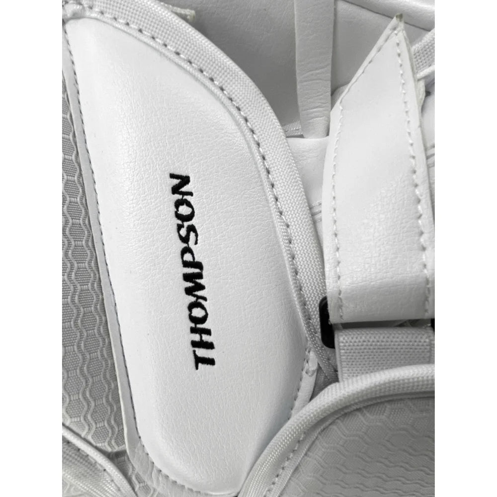 Authentic Logan Thompson Game-Used 2023 NHL All-Star Goalie Pads Set - Vegas Golden Knights Worn with IGM COA - Perfect for Hockey Collectors & Memorabilia Displays