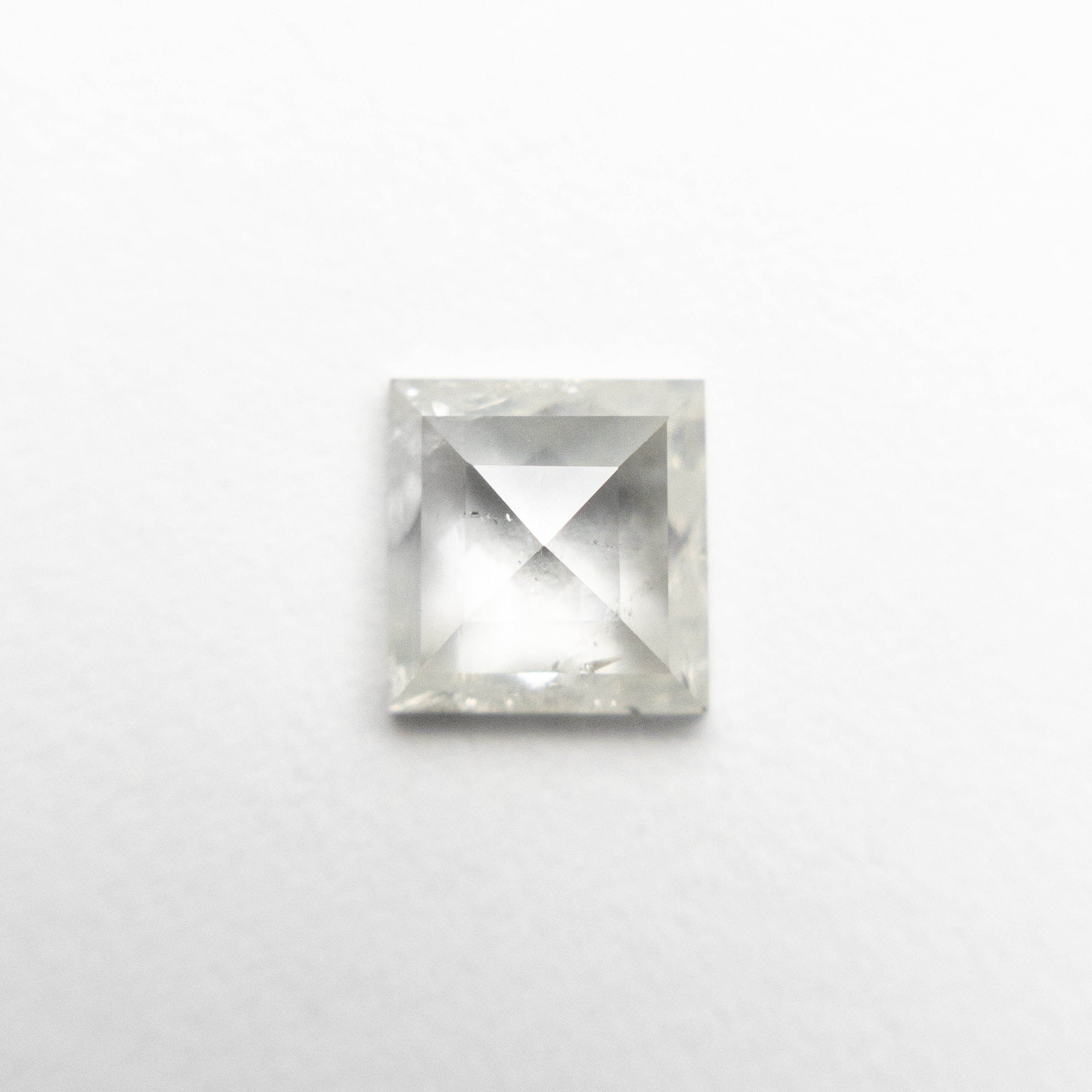 0.85ct Square Rose Cut Diamond (5.60x5.36x2.57mm) - Premium Loose Gemstone for Jewelry Making, Engagement Rings & Fine Jewelry Designs