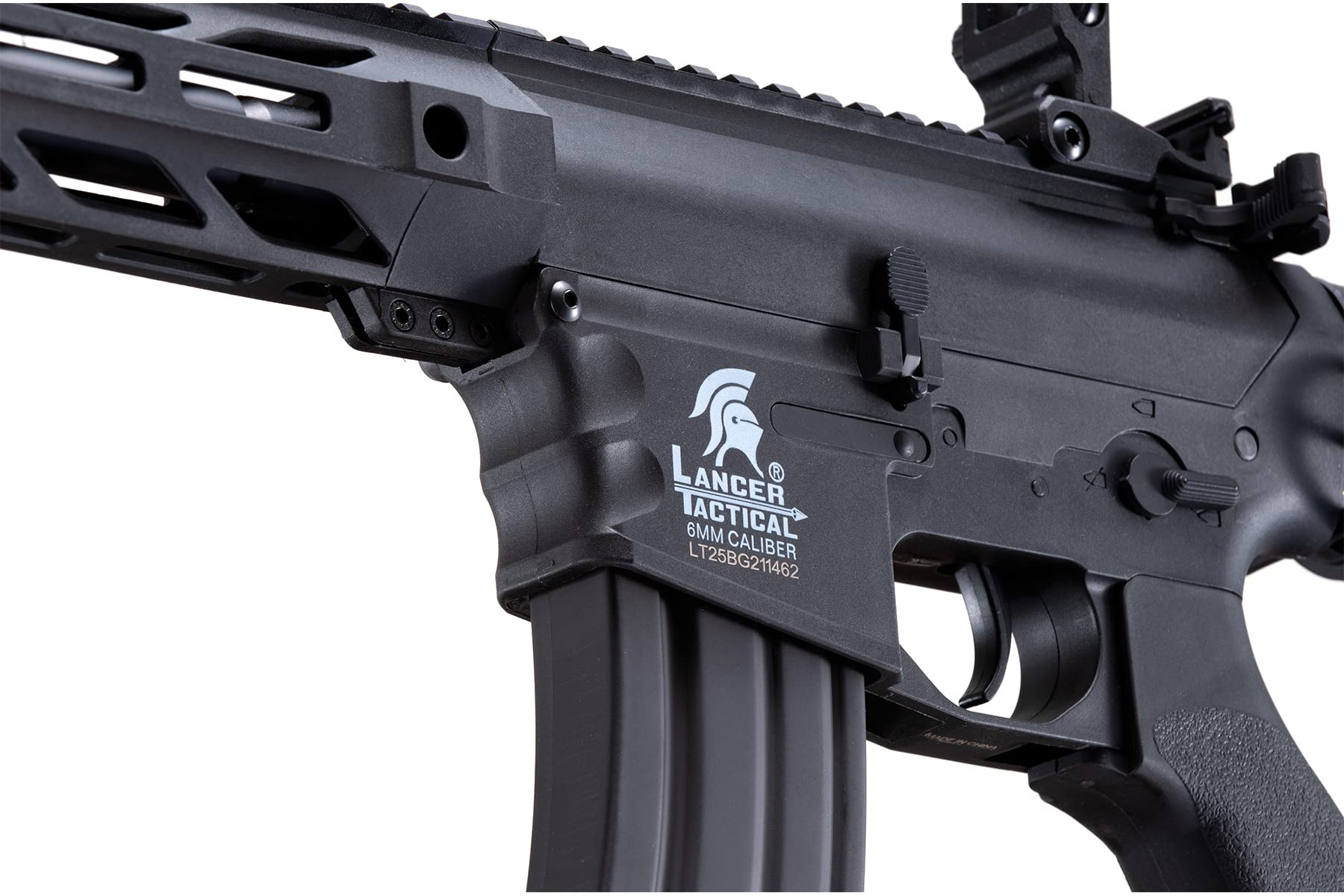 Lancer Tactical LT-25 Gen 2 M4 AEG Airsoft Rifle - Black | Low FPS | High Performance Electric Airsoft Gun for Outdoor Skirmish & Tactical Training