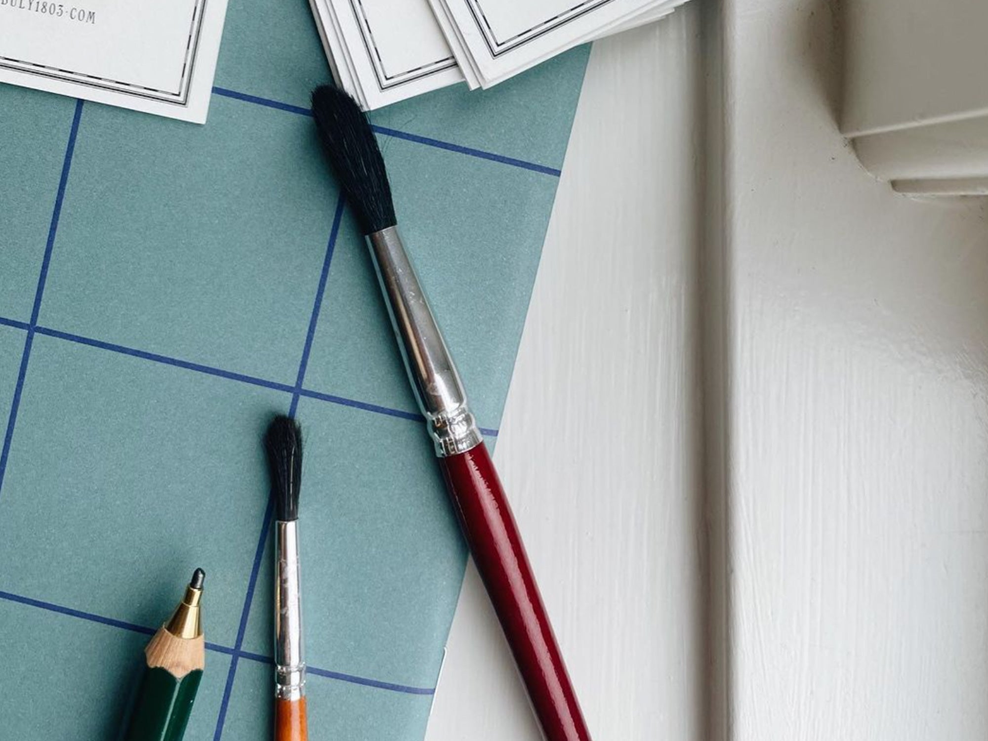 Notem MILO Weekly Work Journal Planner - Blue Check Design for Productivity & Time Management - Perfect for Office, School, and Remote Work Organization