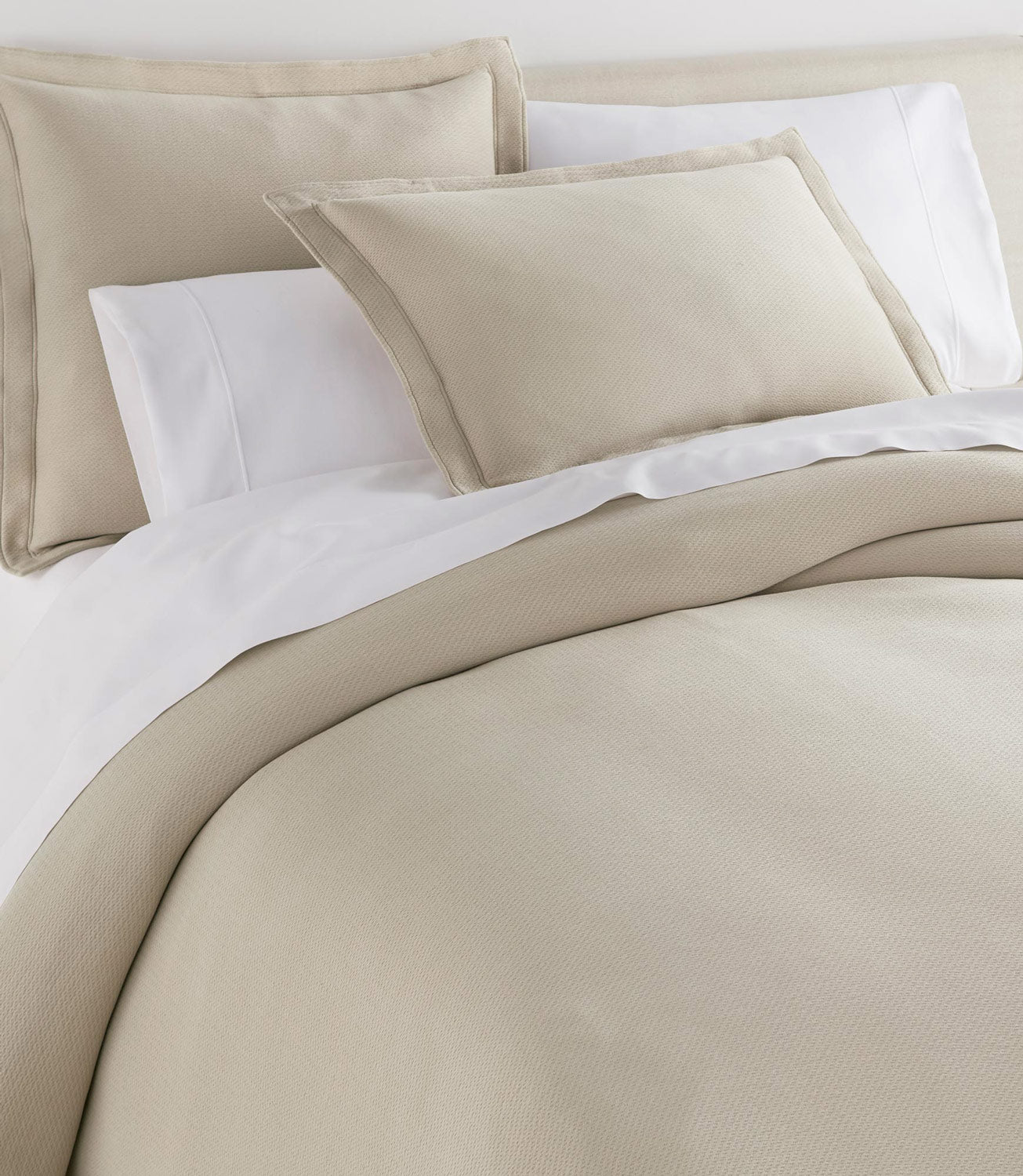 Luxury Angie Matelassé Sham - Premium Embroidered Quilted Pillow Cover for Bedroom Decor - Perfect for Master Bedroom, Guest Room & Home Styling