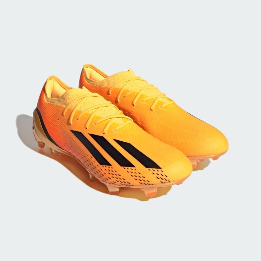 Adidas X Speedportal.1 FG Soccer Cleats - Solar Gold, Core Black & Team Solar Orange - Men's Size 41 1/3 EU | Firm Ground Football Boots for Professional Matches & Training