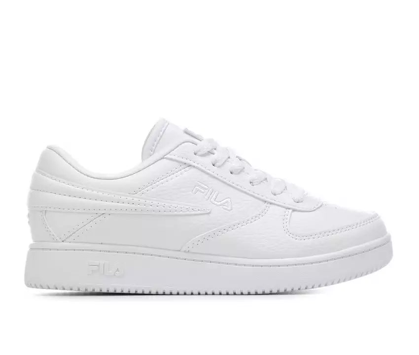 FILA Kids' Low-Top Black Sneakers - Comfortable & Stylish for School, Play & Everyday Wear