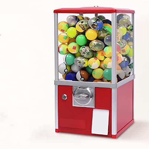 Large Capacity Gumball Machine - Candy Dispenser for Retail Stores & Amusement Parks (3.0-5.5cm Ball Diameter) - Perfect for Vending Gumballs, Toys & Small Gadgets in Shopping Malls, Arcades & Party Events