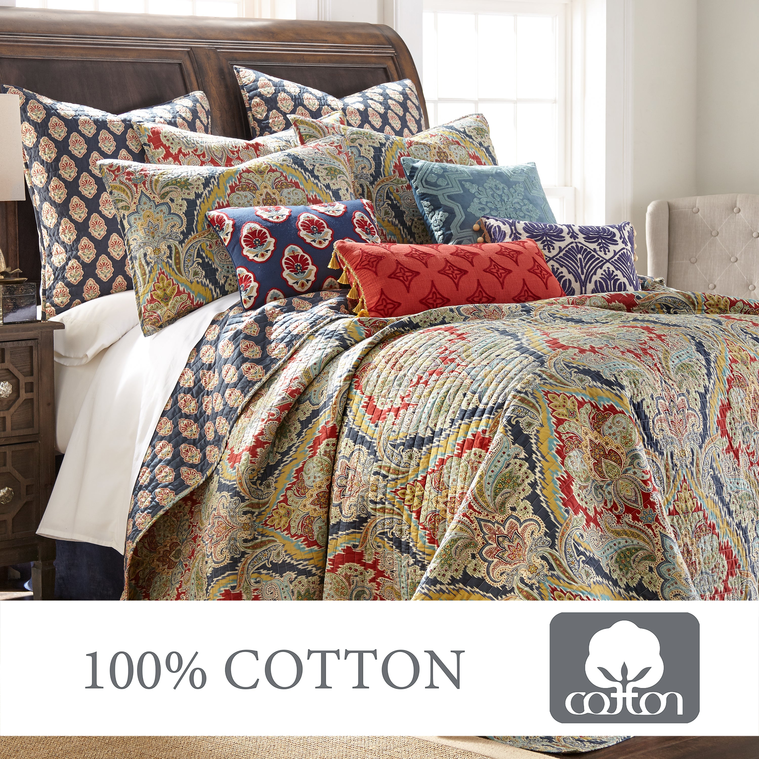 Premium Moreno Quilt Set - Soft & Breathable Bedding Collection for All Seasons | Perfect for Master Bedroom, Guest Room & Cozy Home Decor
