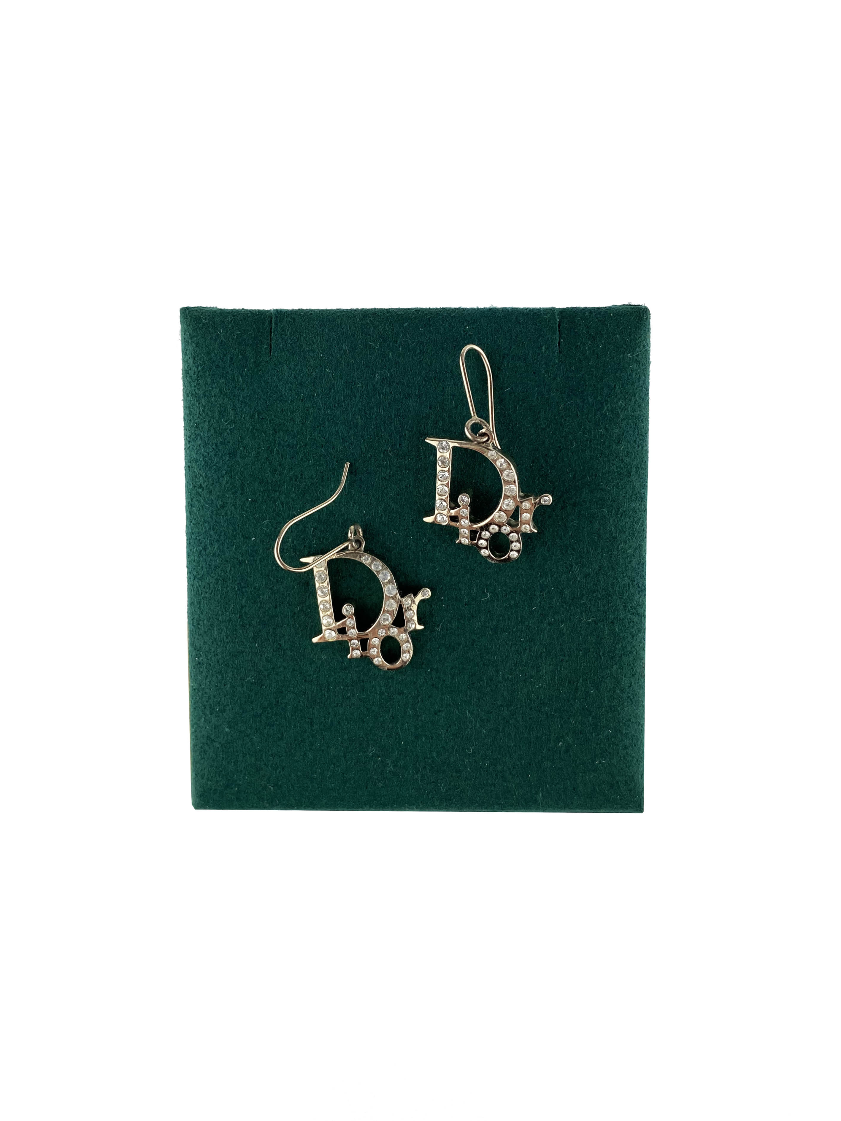 Christian Dior 'Dior' Logo Earrings - Luxury Fashion Jewelry for Women - Perfect for Parties, Weddings & Special Occasions