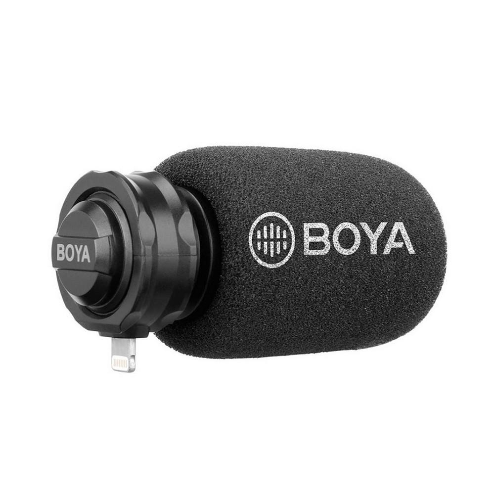 BOYA BY-DM200 Lightning Digital Stereo Microphone for iPhone - High-Quality Recording for Podcasts, Vlogging & Live Streaming (Compatible with iOS Devices) - Perfect for Content Creators & Musicians