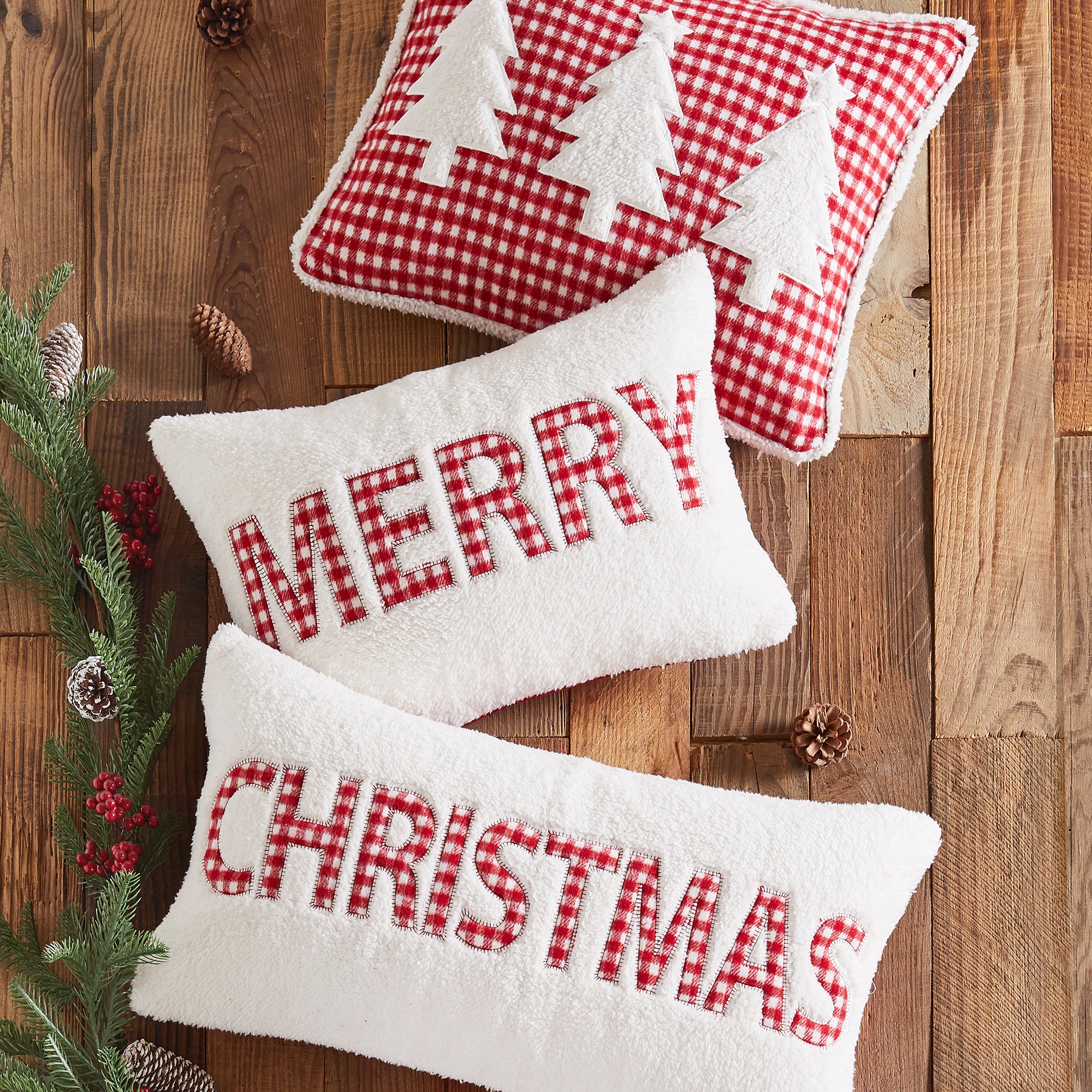 Joulset Embroidered Tree Appliques - Christmas Holiday Decorations for DIY Crafts, Home Decor, and Gift Wrapping