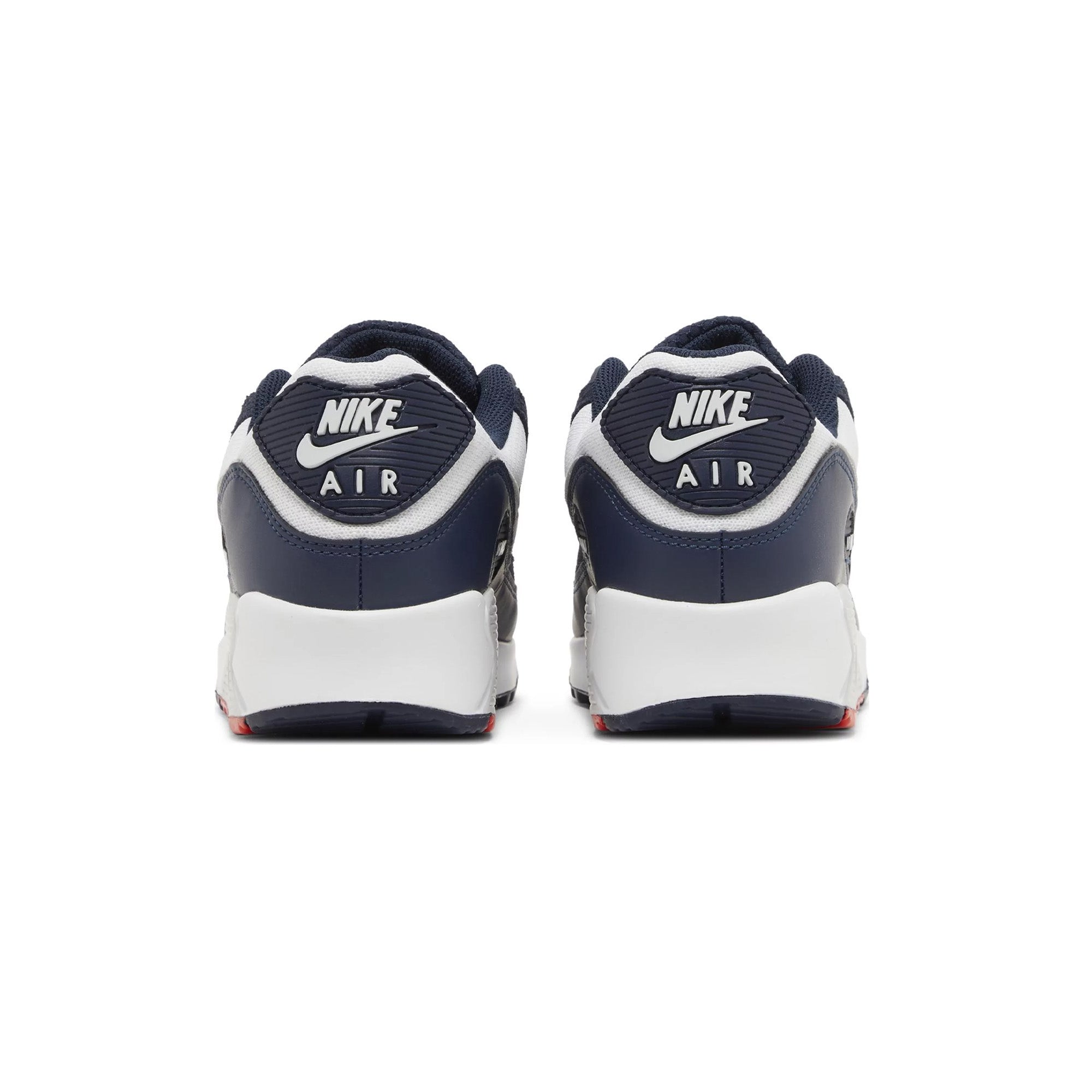 Nike Air Max 90 'Obsidian Track Red' Men's Running Shoes 2023 Edition - Comfortable Cushioned Sneakers for Jogging, Gym Workouts & Casual Streetwear