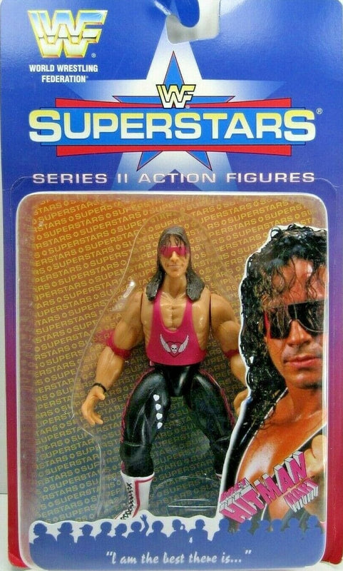 1996 WWF Jakks Pacific Superstars Series 2 Bret 