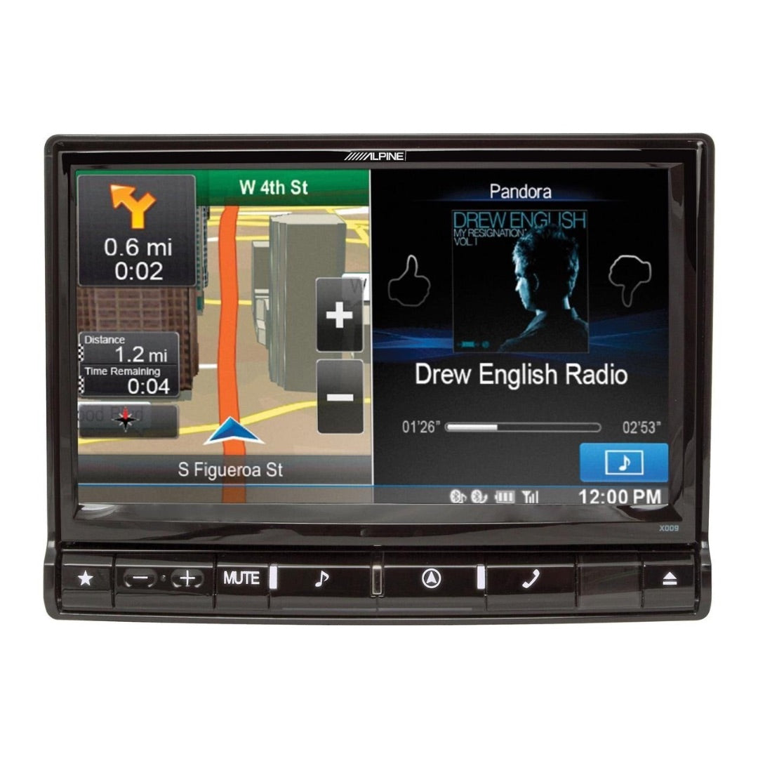 Alpine X009 U Universal Car DVD/CD Player with 9