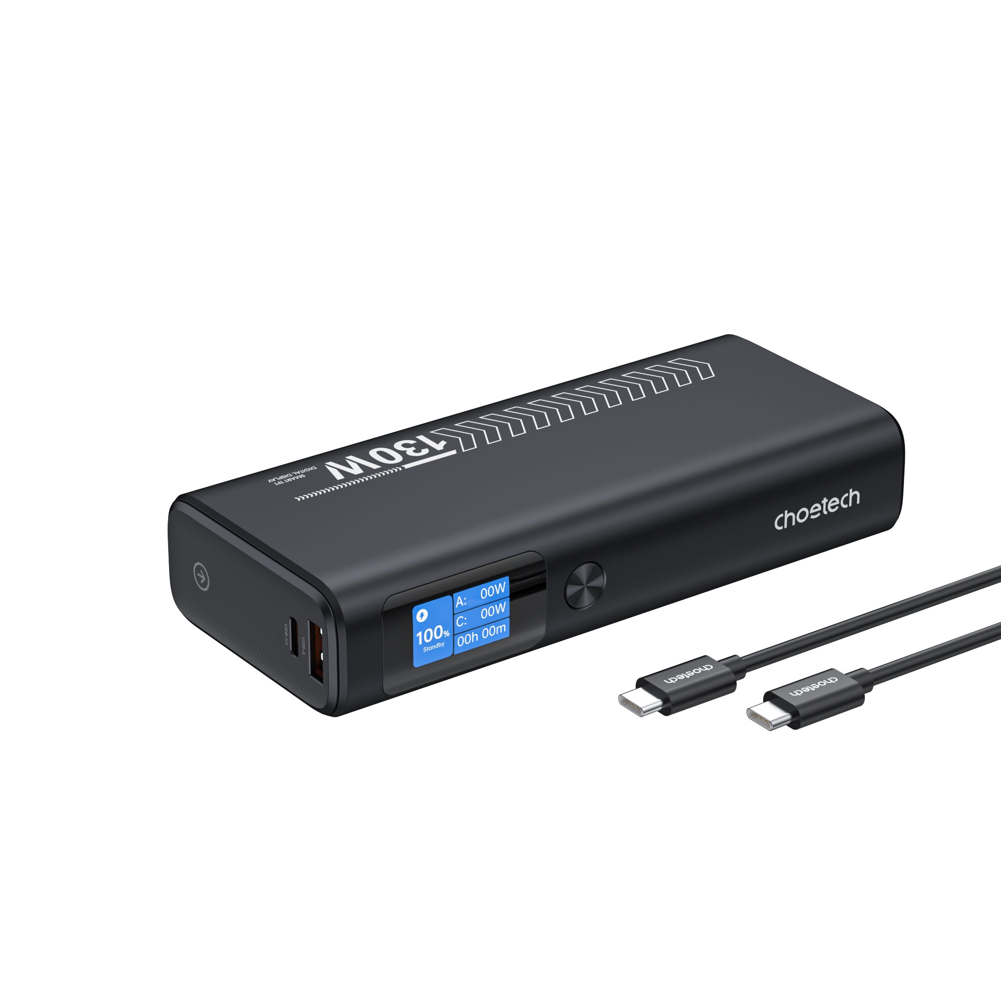 20000mAh Power Bank with 130W PD Fast Charging - 2 USB-C & 1 USB-A Ports, Portable Charger for iPhone 15/14/13, Samsung Galaxy, iPad, Laptop - Perfect for Travel, Camping & Emergency Backup