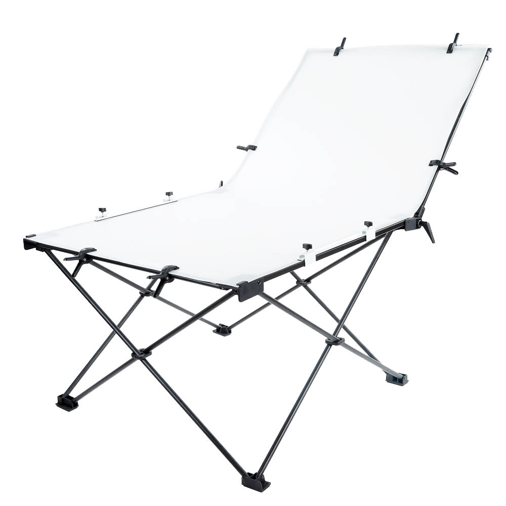 100x200cm Foldable Product Photography Table - Portable Shooting Backdrop Stand for Ecommerce, Jewelry, Cosmetics - Perfect for Online Stores, Social Media & Amazon Listings