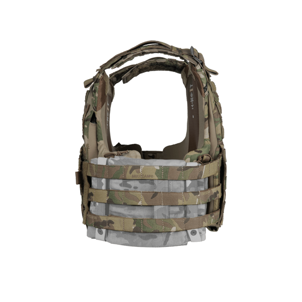 Crye LVS Tactical Cover - SKELETAL Cummerbund with Magazine & Radio Pouches | Military Gear for Tactical Operations, Airsoft & Outdoor Adventures
