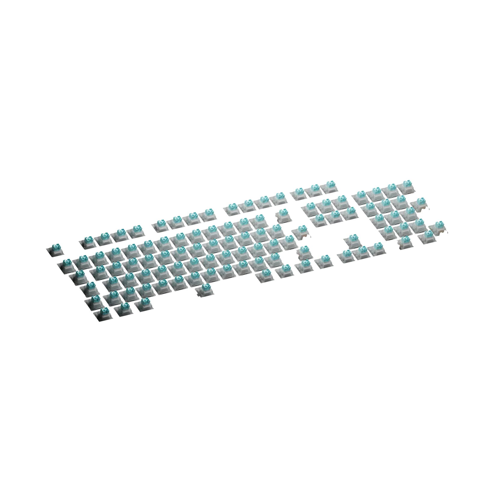 Glorious Lynx Silent HE 100 ISO Mechanical Keyboard Switches - Linear Silent Switches for Gaming & Typing | Perfect for Office, Home & Competitive Gaming