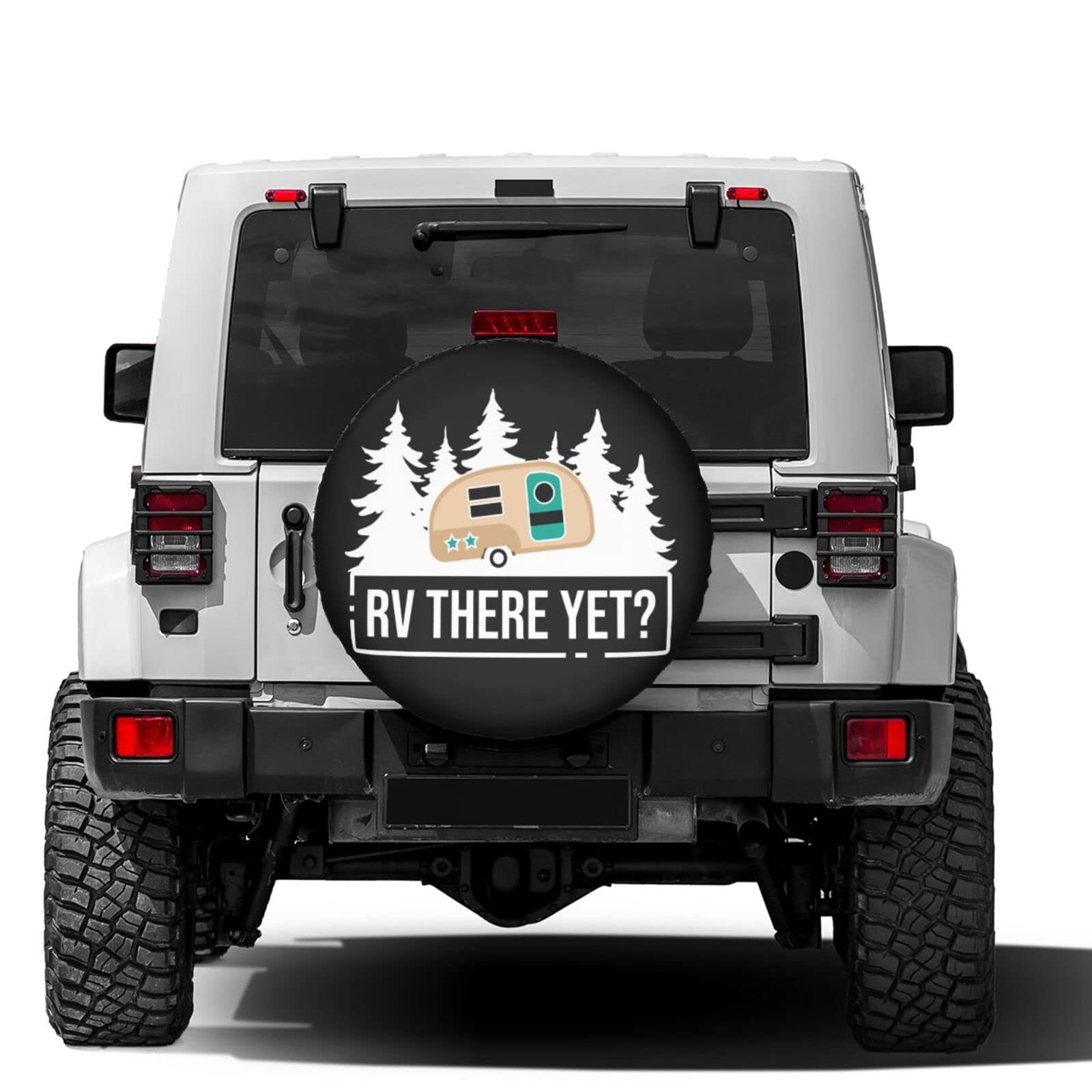 15 Inch RV Spare Tire Cover - Waterproof Dust-Proof Wheel Protector for Trailers, SUVs & Vehicles | Perfect for Camping, Road Trips & Outdoor Adventures