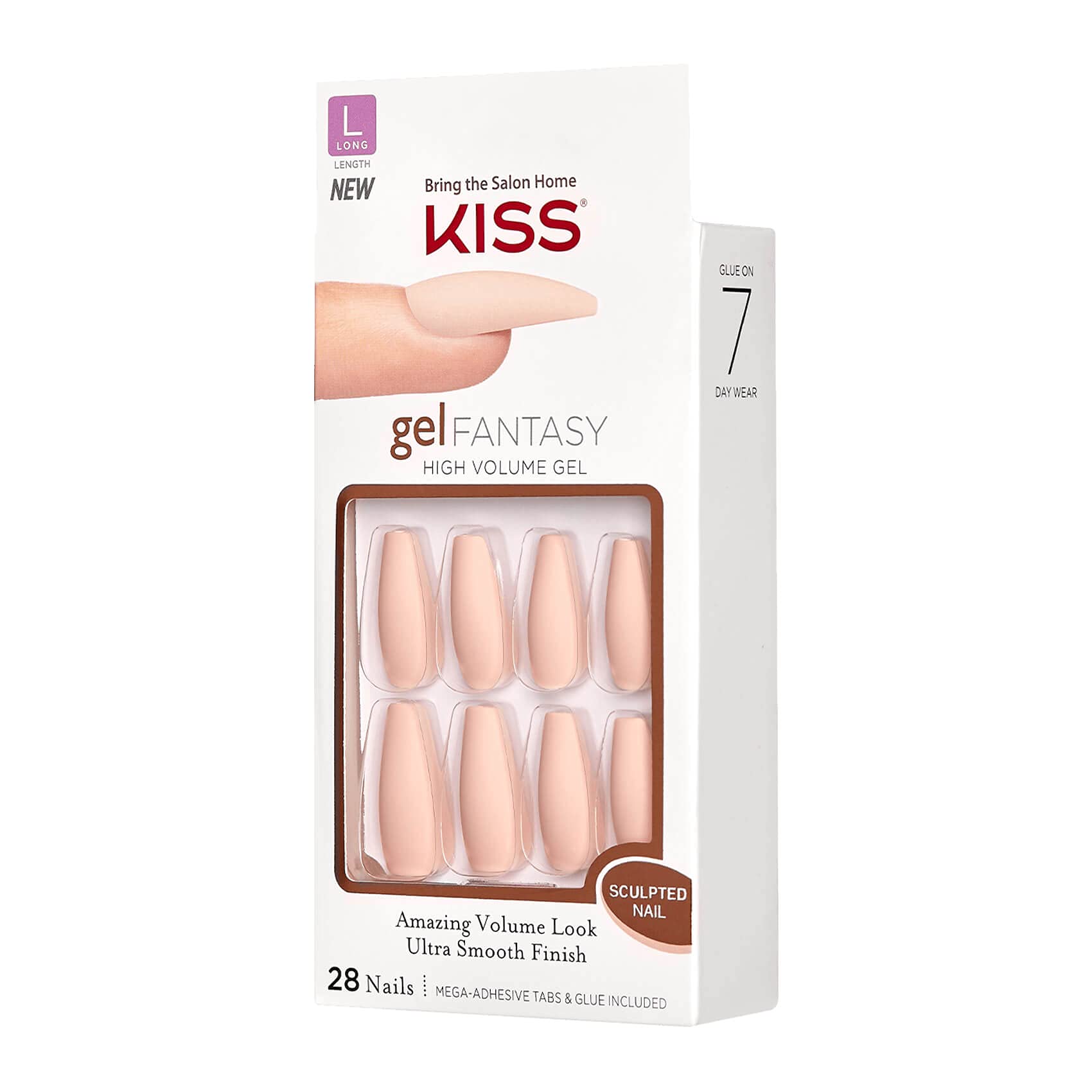 KISS Gel Fantasy Ready-to-Wear Sculpted Gel Nails - 