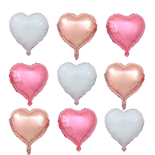 Rose Gold+pink+white