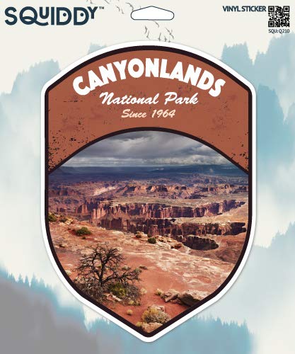 Squiddy Canyonlands National Park Vinyl Sticker Decal - 3